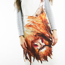 Load image into Gallery viewer, Highland Cow Hairy Coo Cotton Apron | Clare Baird