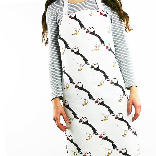 Puffin Patterned Apron