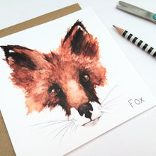 Load image into Gallery viewer, Wild Fox Card