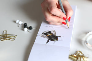 Bumblebee Magnetic Notepad