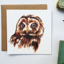 Load image into Gallery viewer, Tawny Owl Card