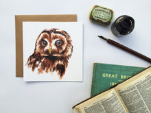 Load image into Gallery viewer, Tawny Owl Card