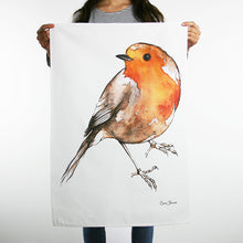 Load image into Gallery viewer, Robin Tea Towel