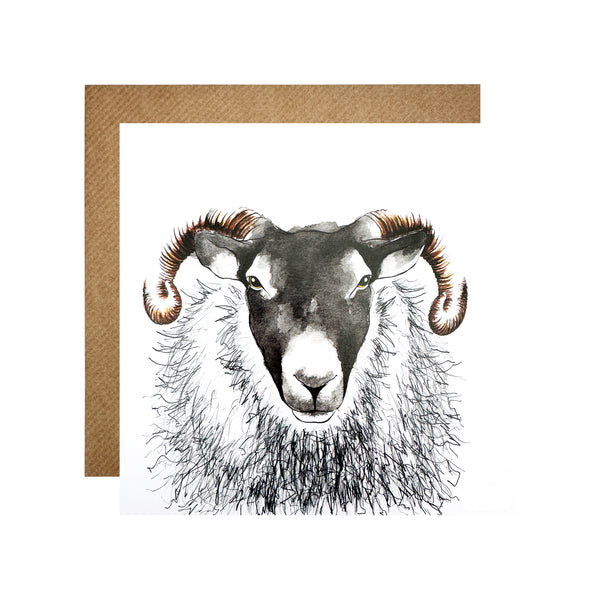 Scottish Blackface Card