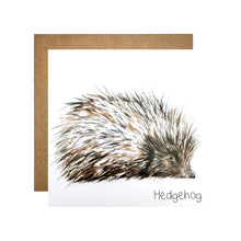 Load image into Gallery viewer, Hedgehog Card