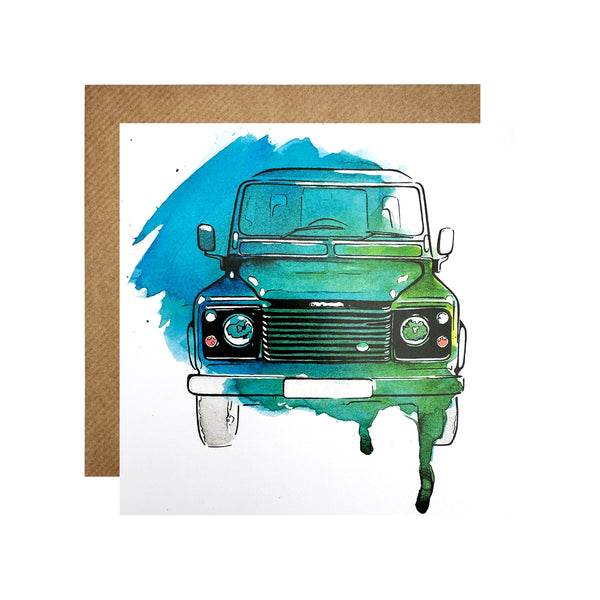Land Rover Defender Card