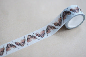 Highland Cow Washi