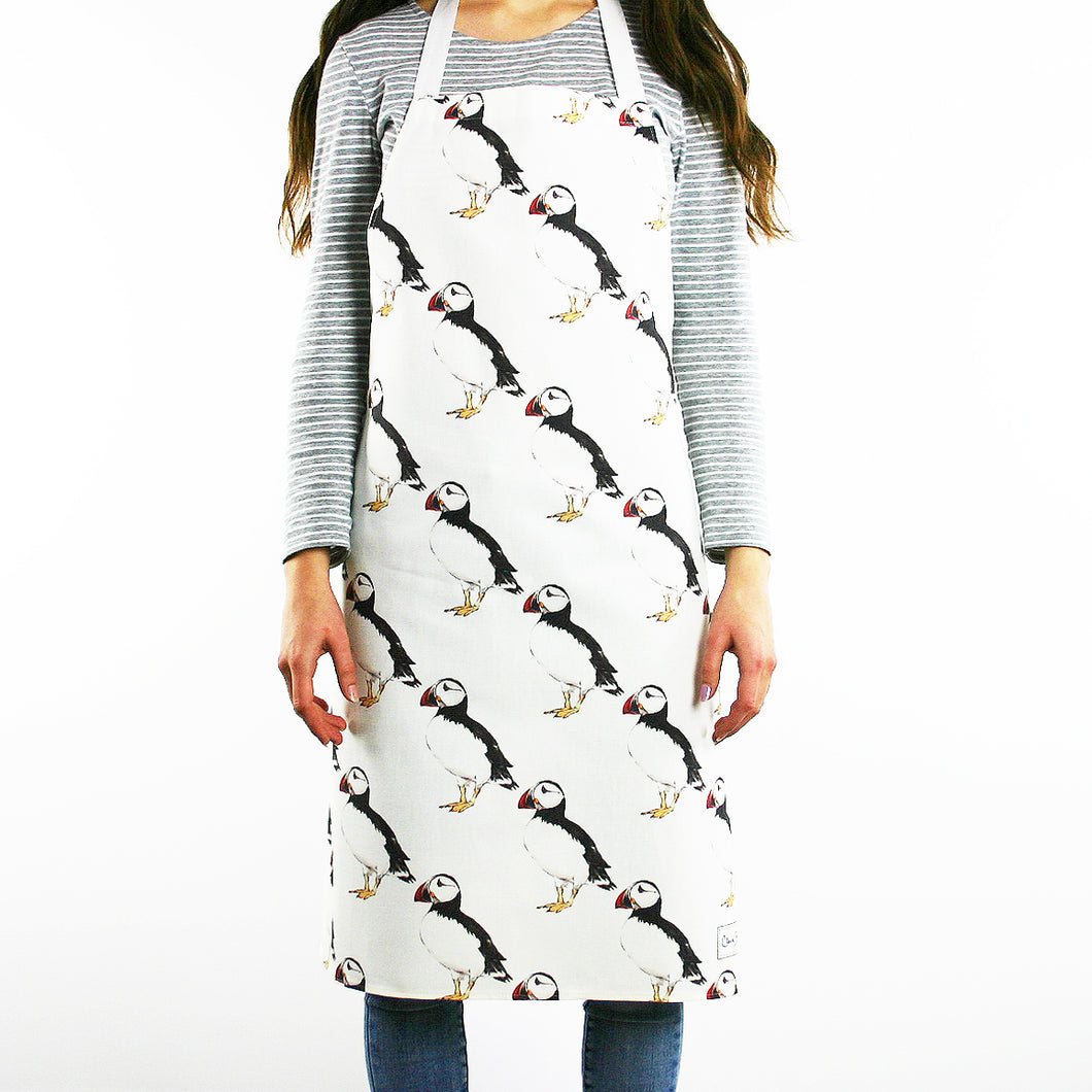 Puffin Patterned Apron