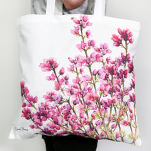 Load image into Gallery viewer, Heather Cotton Tote Bag.