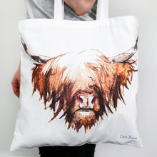 Load image into Gallery viewer, Highland Cow Bag