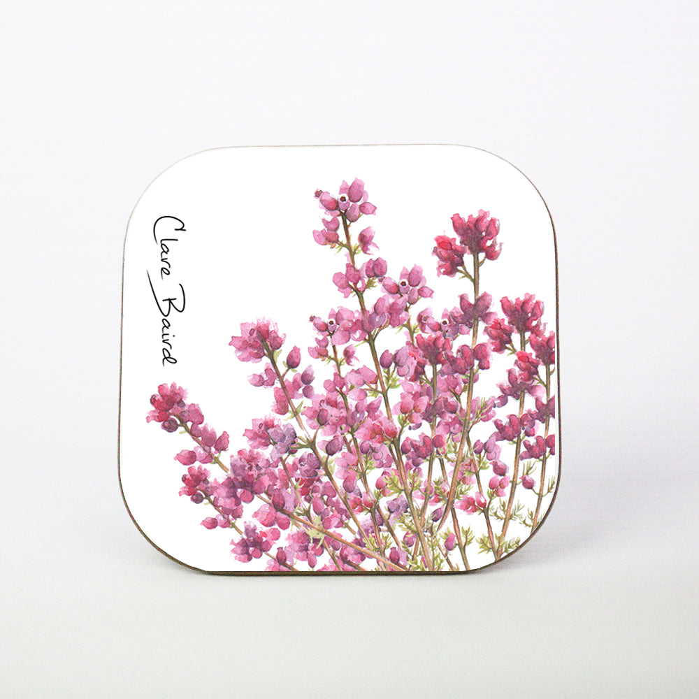 Scottish Heather Coaster