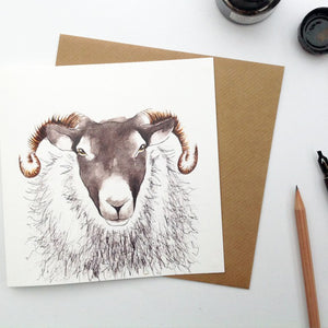 Ewe Greetings Card Farm Animals | Clare Baird