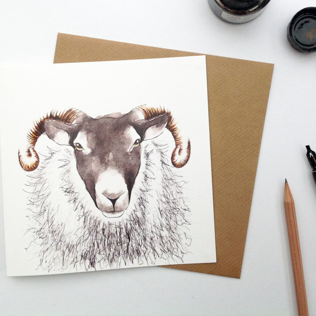 Ewe Greetings Card Farm Animals | Clare Baird