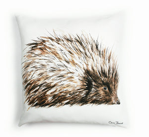 Hedgehog Wildlife Cushion Pad | Clare Baird