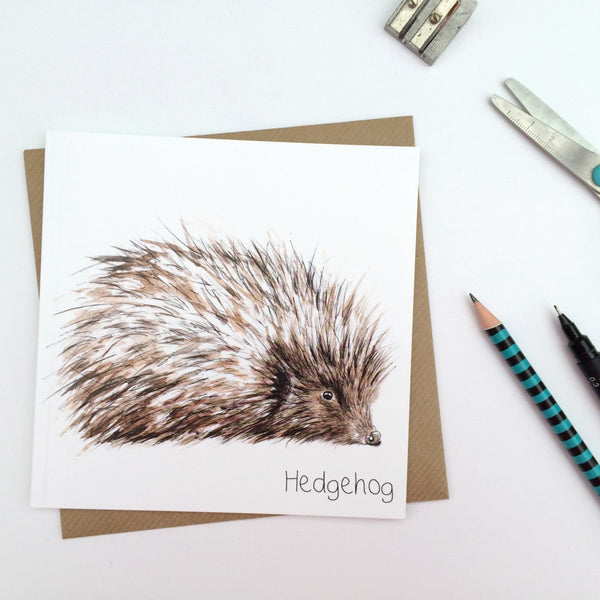 Hedgehog Greeting Card | Clare Baird