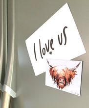 Load image into Gallery viewer, Highland Cow Fridge Magnet.