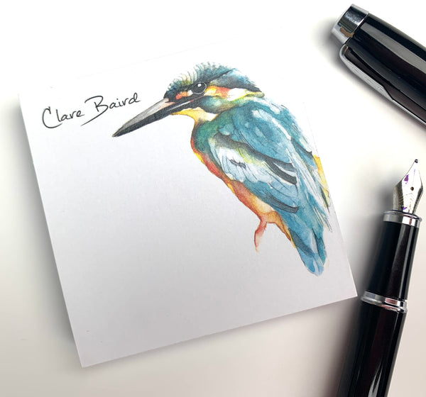 Kingfisher Sticky Notes Pad.  100 sheets