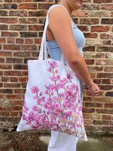 Load image into Gallery viewer, Heather Cotton Tote Bag.