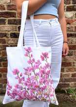 Load image into Gallery viewer, Heather Cotton Tote Bag.