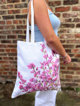 Load image into Gallery viewer, Heather Cotton Tote Bag.