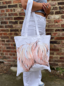 Shetland Pony Cotton Tote Bag