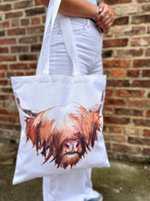 Load image into Gallery viewer, Highland Cow Bag