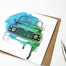 Load image into Gallery viewer, Land Rover Defender Card
