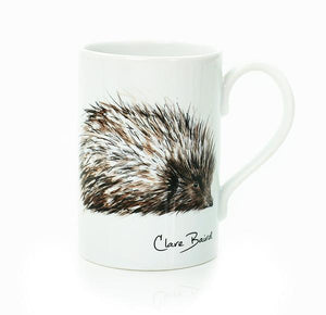 Hedgehog Wildlife Porcelain Mug | Clare Baird