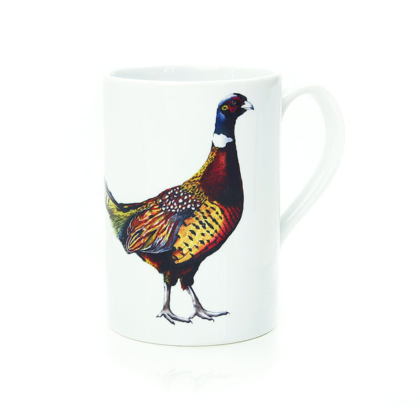 Pheasant Porcelain Mug