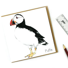 Load image into Gallery viewer, Puffin Card