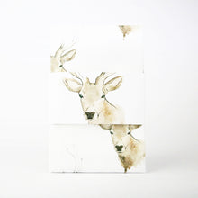 Load image into Gallery viewer, Highland Stag Patterned Tea Towel