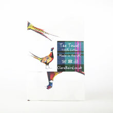 Load image into Gallery viewer, Pheasant Patterned Tea Towel