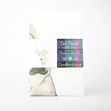 Load image into Gallery viewer, Highland Stag Tea Towel