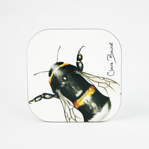 Bumble bee Coaster gifts | Clare Baird