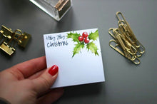 Load image into Gallery viewer, Holly Jolly Christmas Sticky Notes