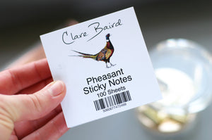 Pheasant Sticky Notes