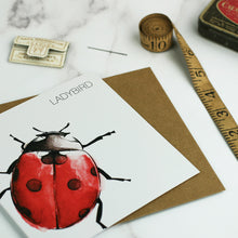Load image into Gallery viewer, Ladybird Card